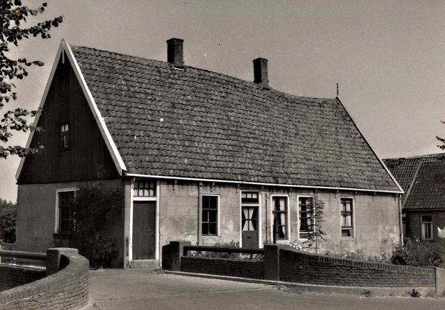 219 Dorpsstraat huis afgebroken 1962. 1960 640x480