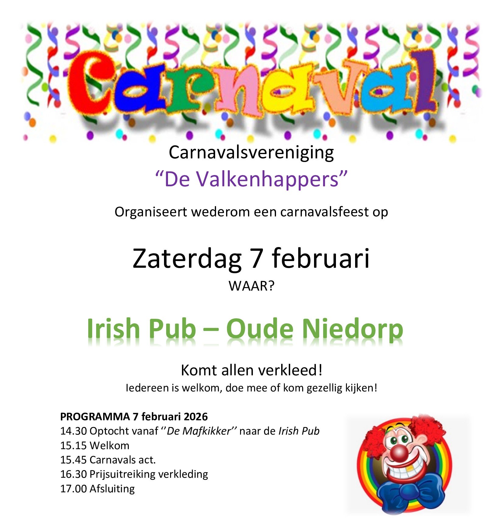 2026 carnaval Agenda 1 bbb