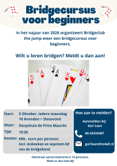 Bridgecursus voor beginners 1 hhh