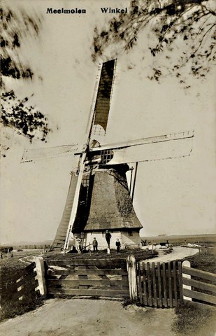 305 Bosstraat. Meelmolen. 1914 640x480