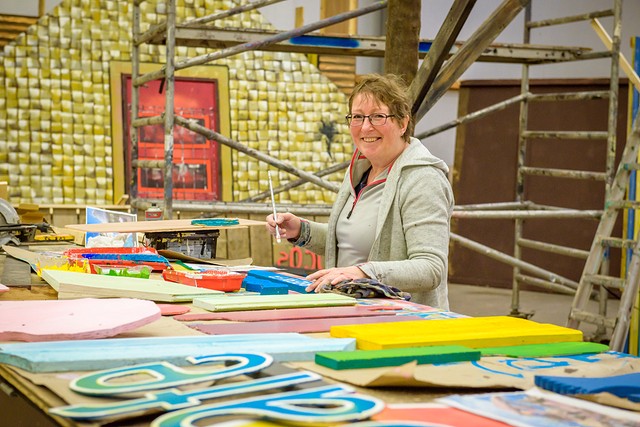 Foto Decorstukken Lentetuin bijna gereed BorderMaker