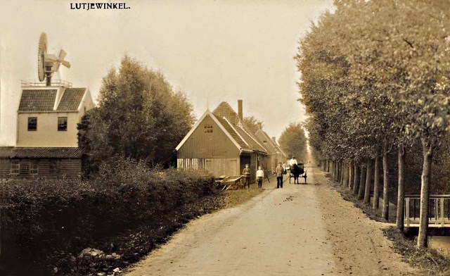 050 Weereweg. Houtzaagmolen van Dirk Kaaij. 1913  640x480