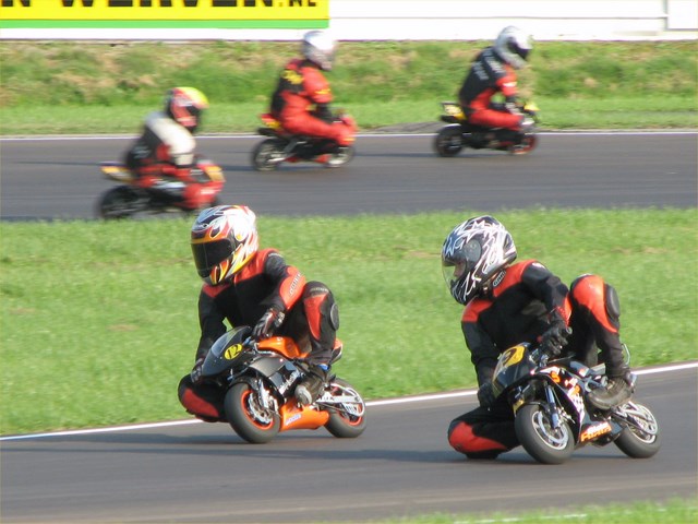 Dutch Minibike race Lelystad 640x480