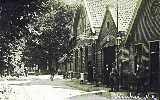 094 Dorpsstraat. Café Het Fortuin. 1915  640x480