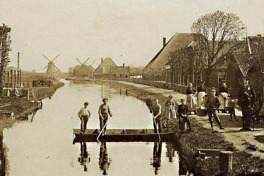 205 Mientweg. Strijkmolens. 1905 aa