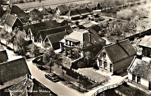 298 Vanaf toren naar de Westerweg 1960 640x480