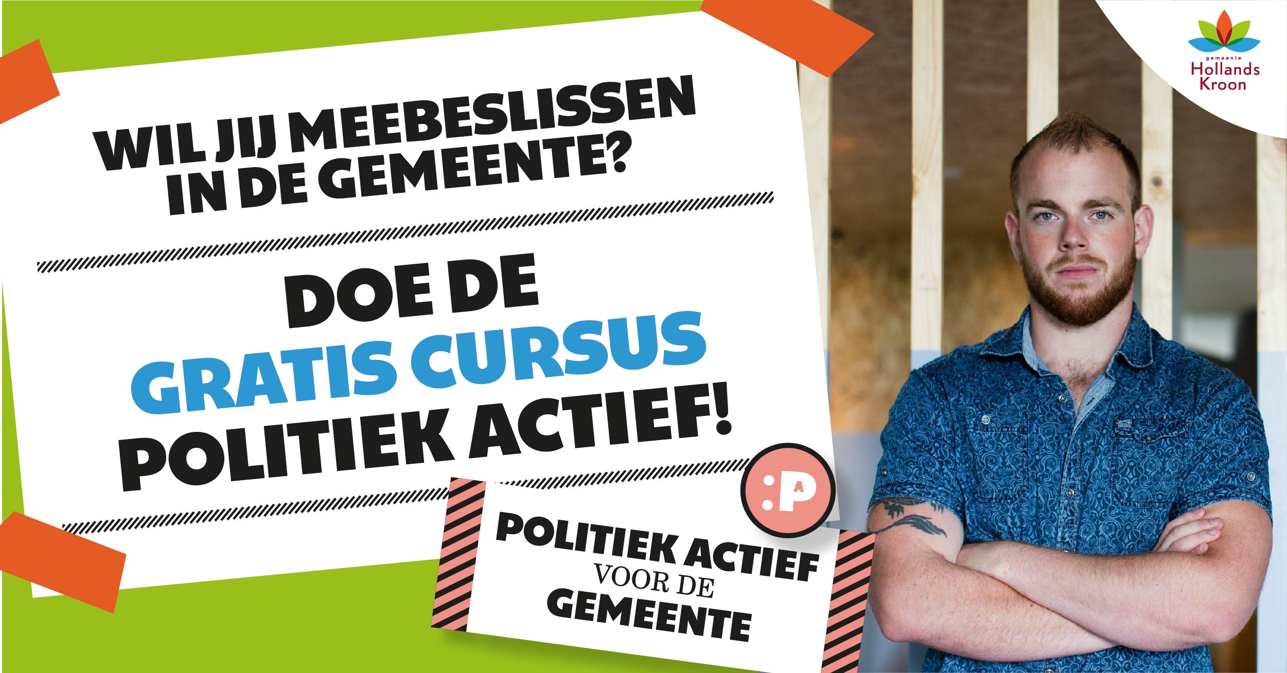 Politiek Actief afbeelding groen