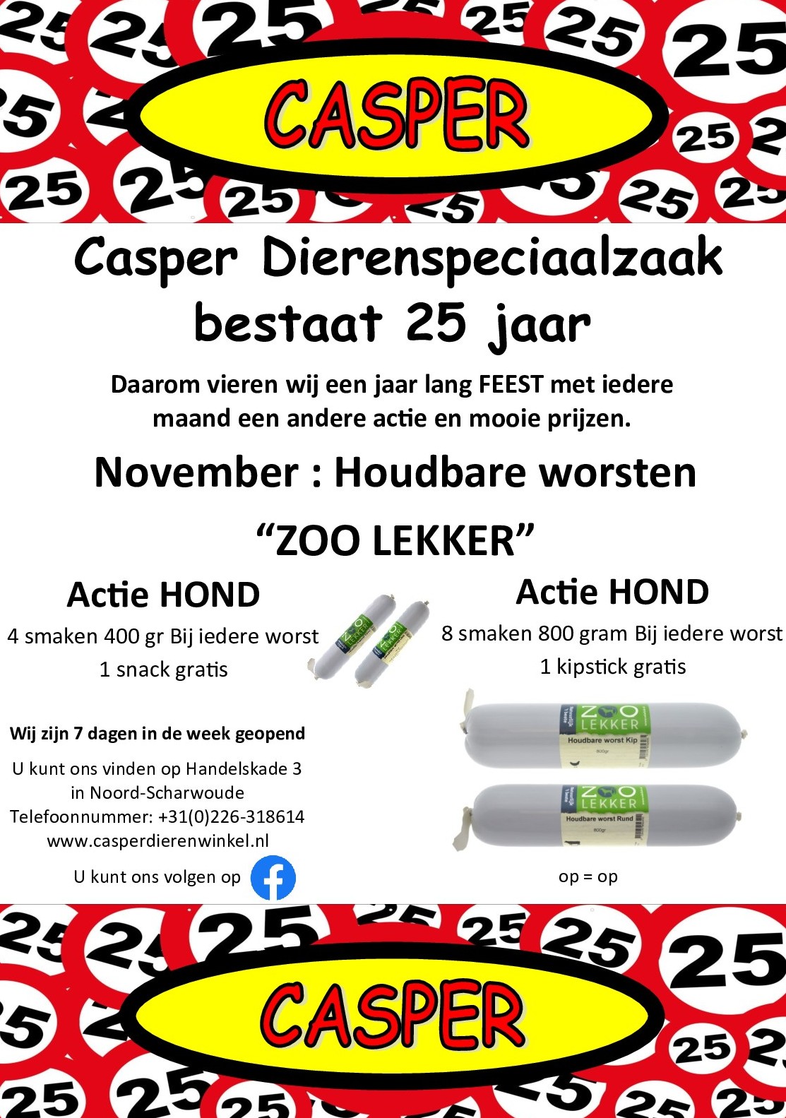 advertentie 25 jaar en faceboekbbb