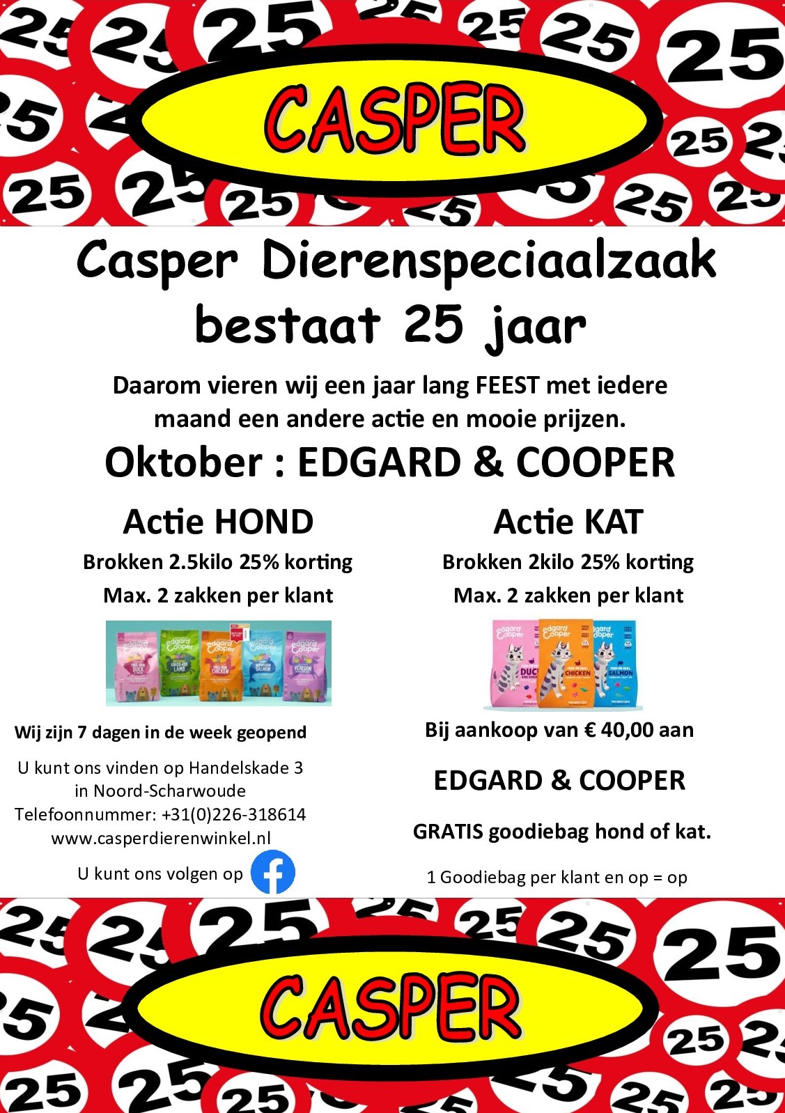 advertentie 25 jaar en faceboekbbb