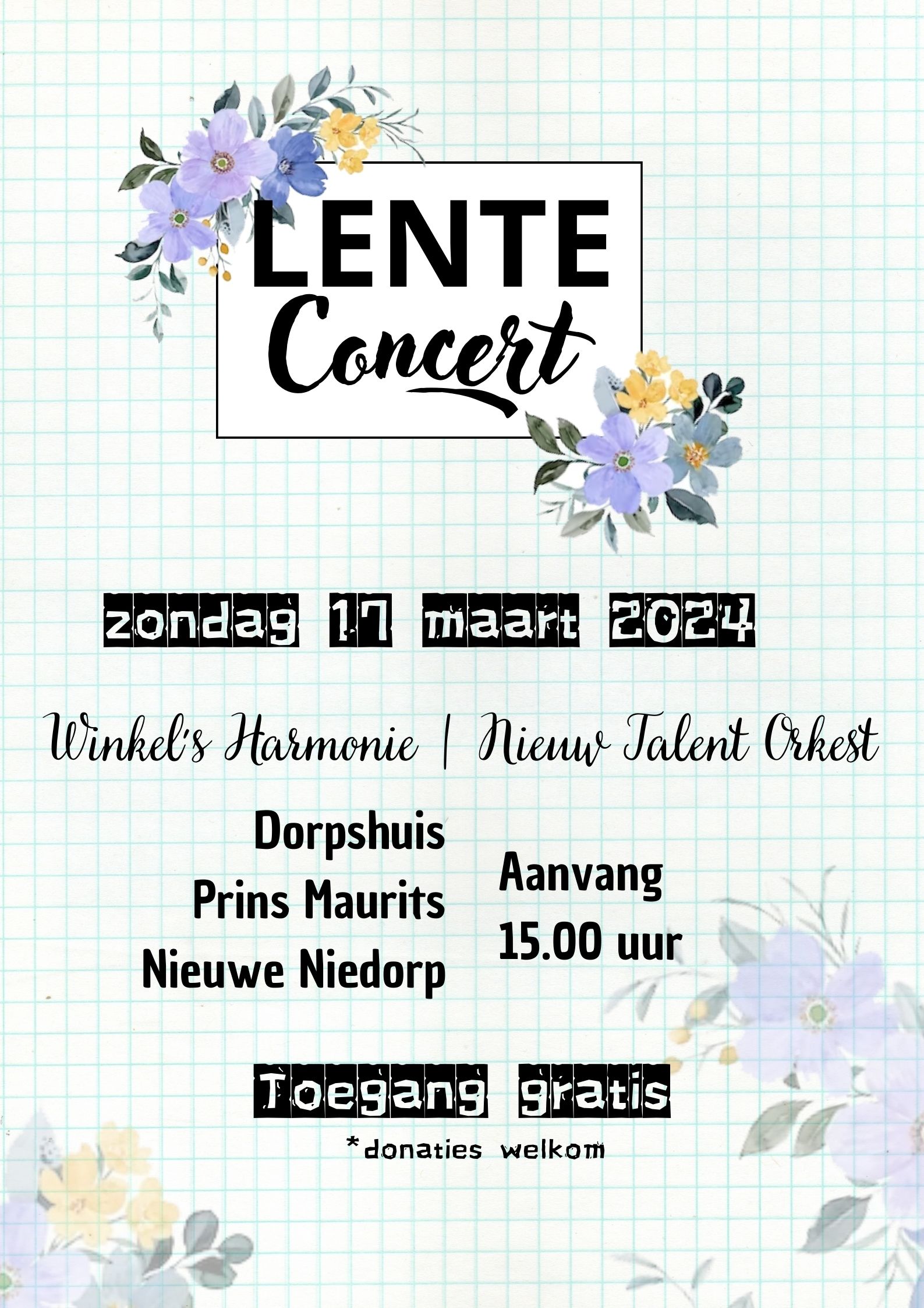 Voorjaarsconcert posterccc