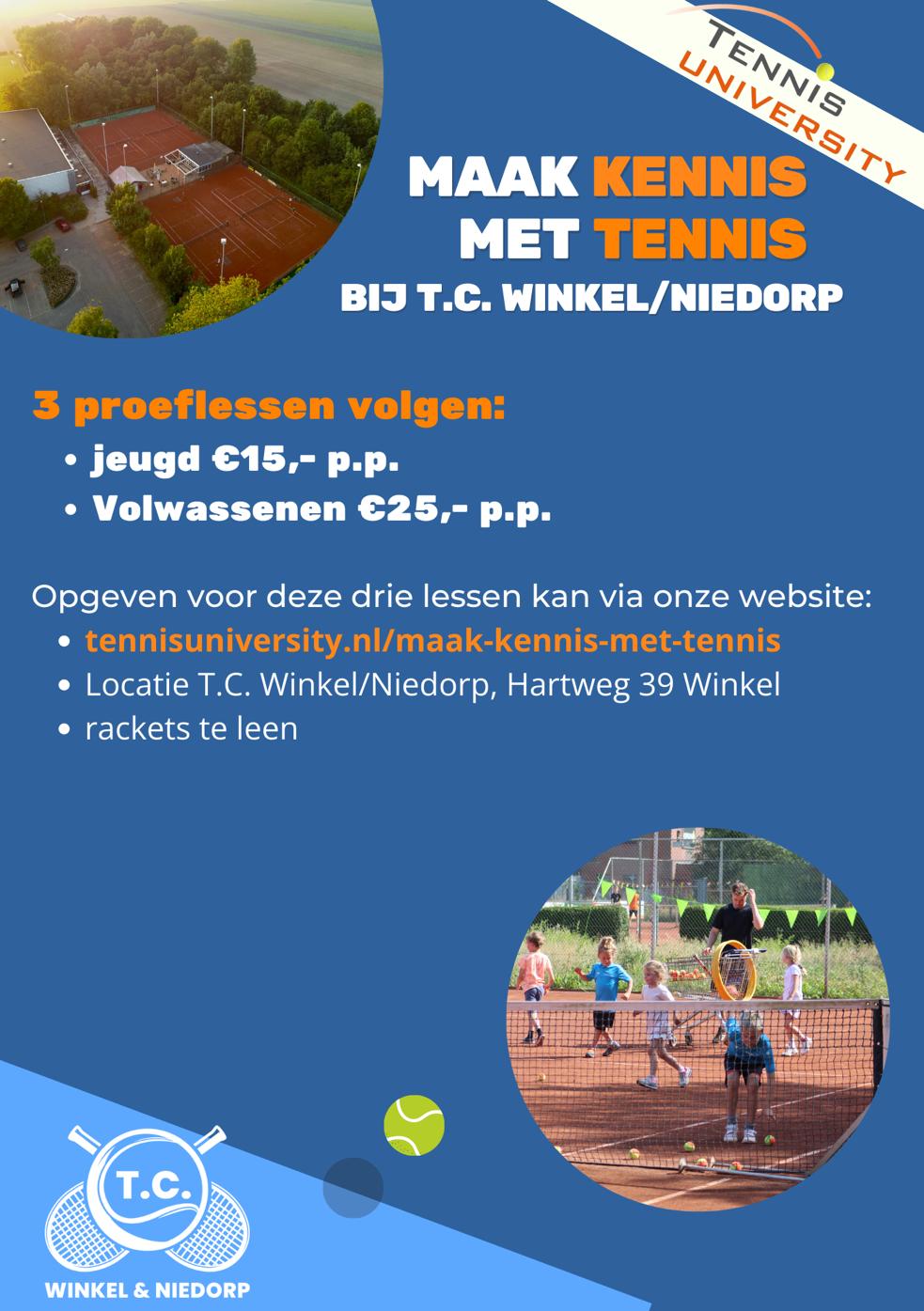 maak kennis met tennis