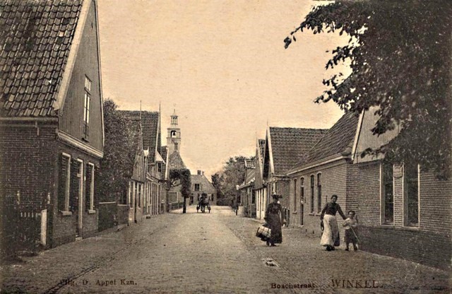 226 Bosstraat. Rechts Delien. 1910 640x480bbb