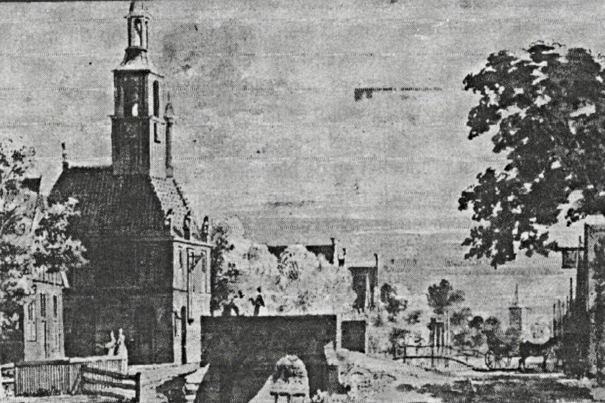 155 Gemeentehuis. 1800