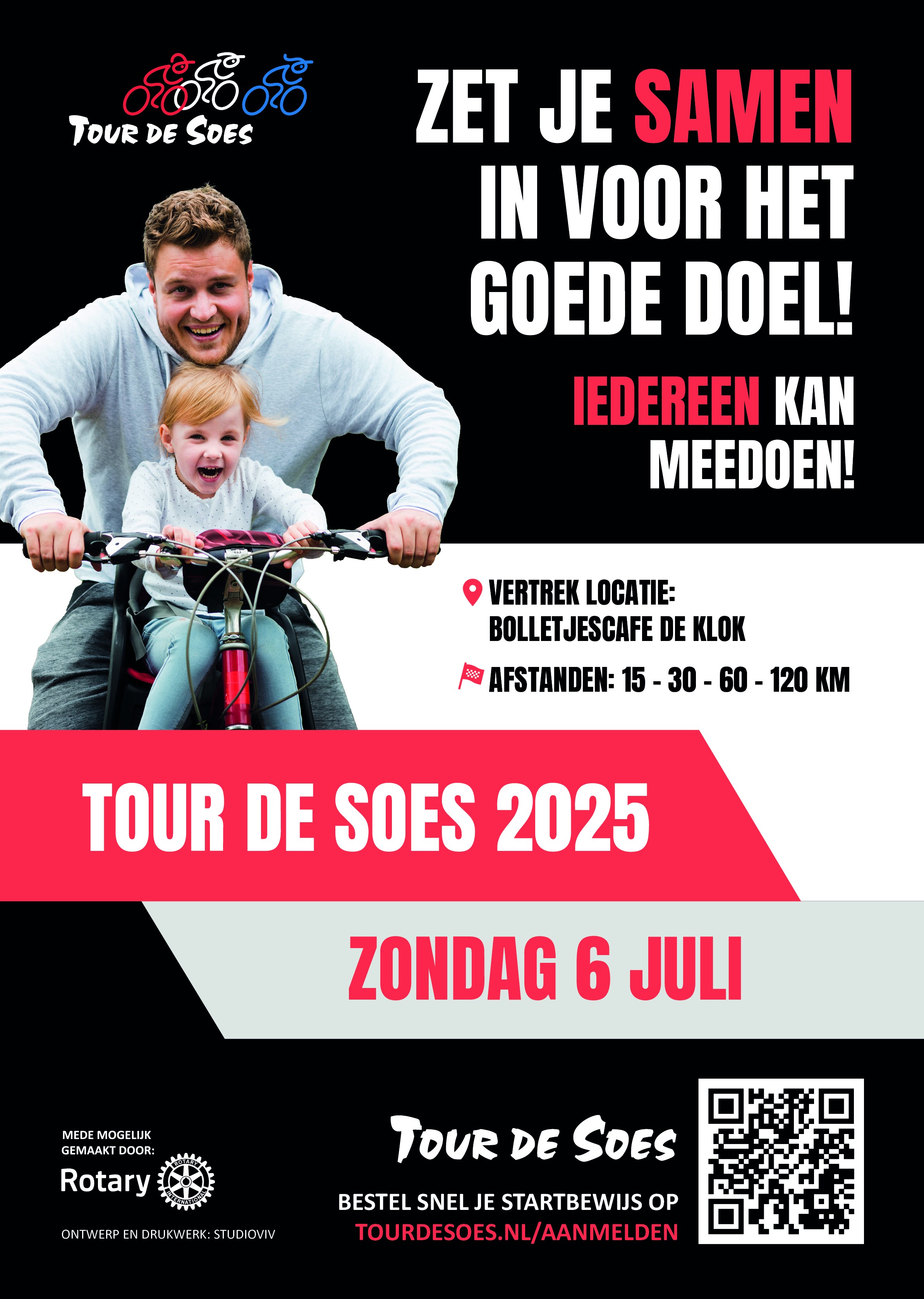 Tour de Soes 020 Poster A3 2025 WARMENHUIZEN algemeen