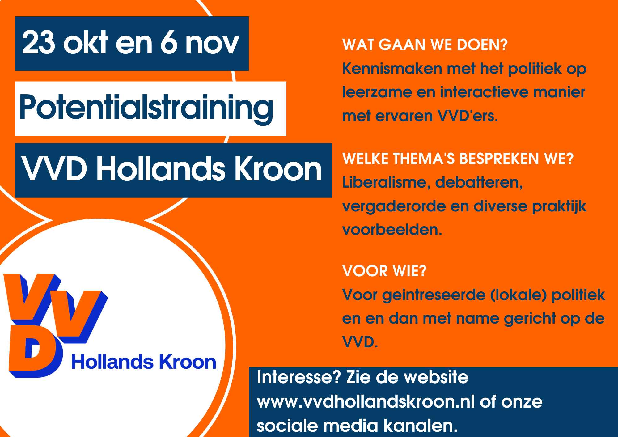 Potentialstraing VVD Hollands Kroon flyer 002