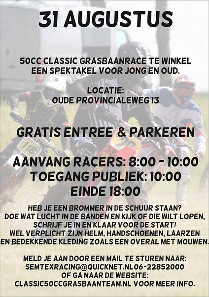 Flyer Niedorper Classic brommer race 1hhhh BorderMaker
