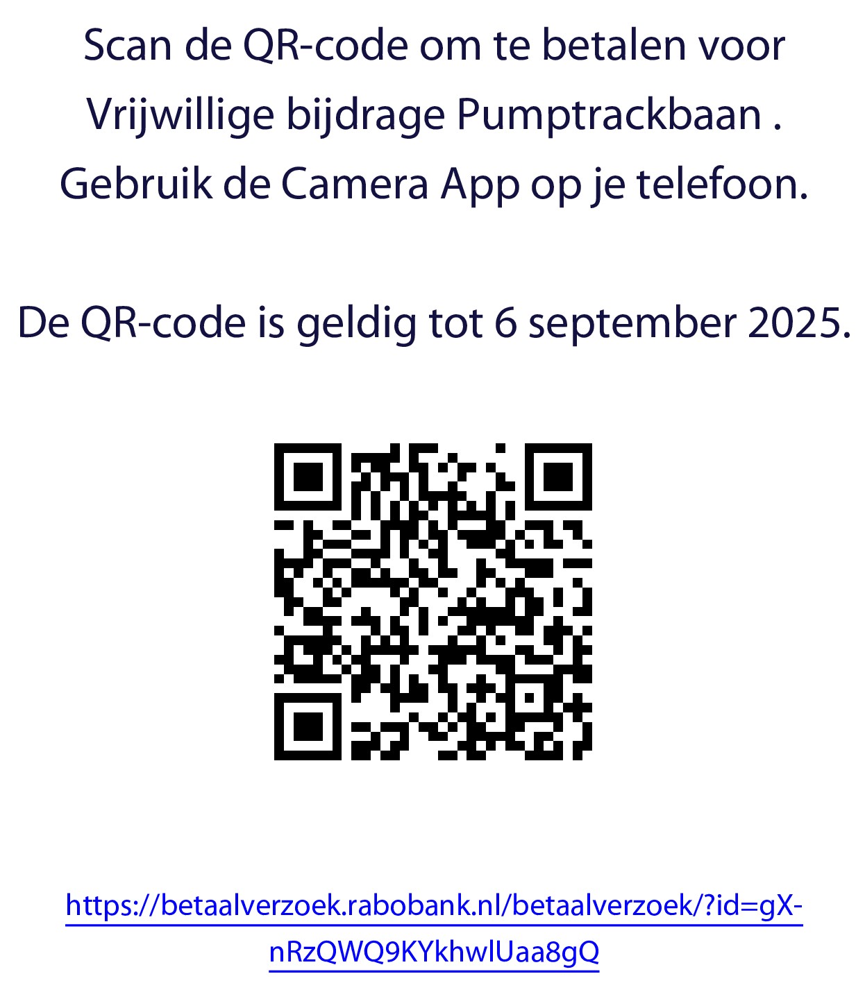 QR Rabobank Vrijwillige bijdrage Pumptrackbaanbbb