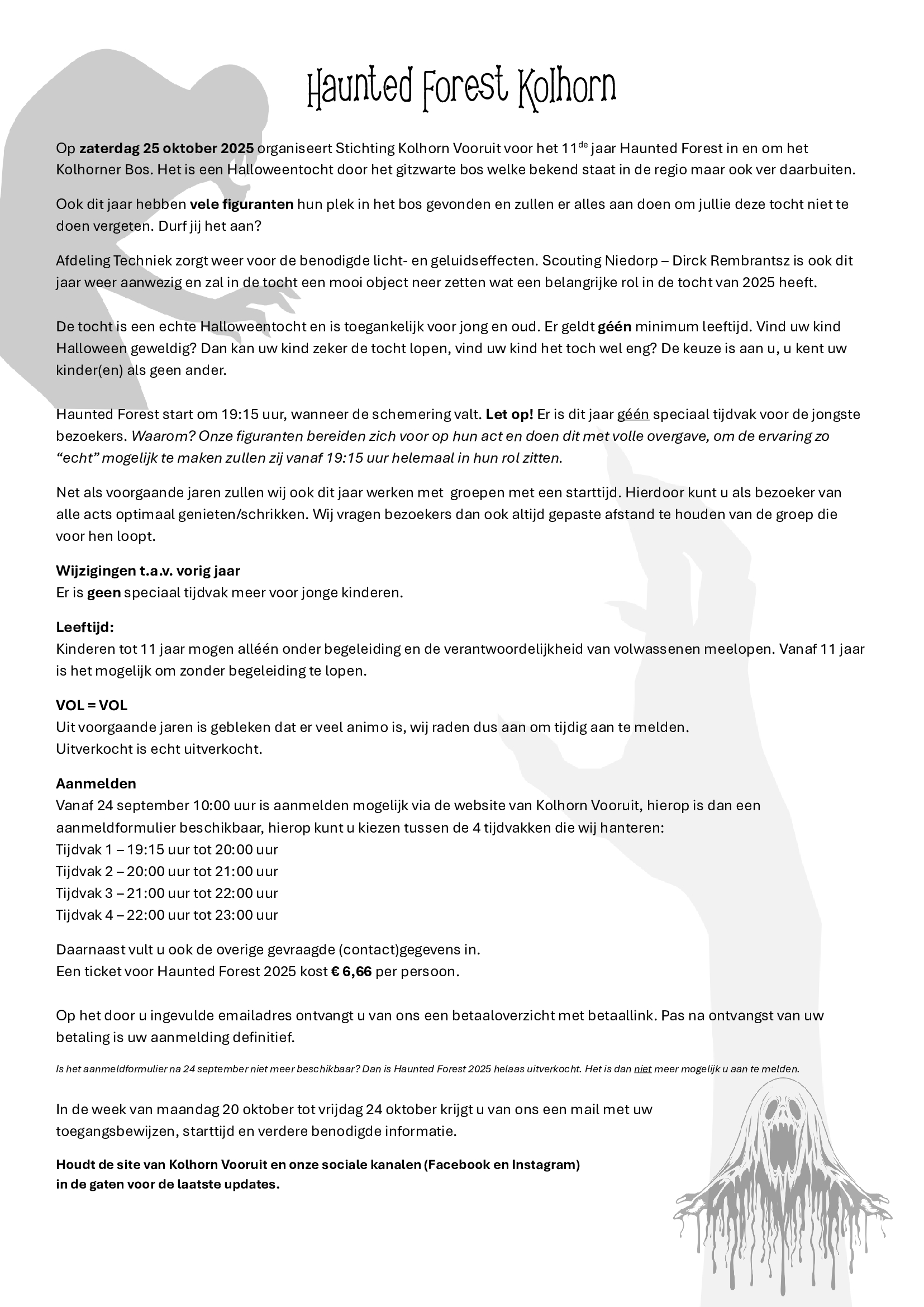 Haunted Forest Kolhorn 2025