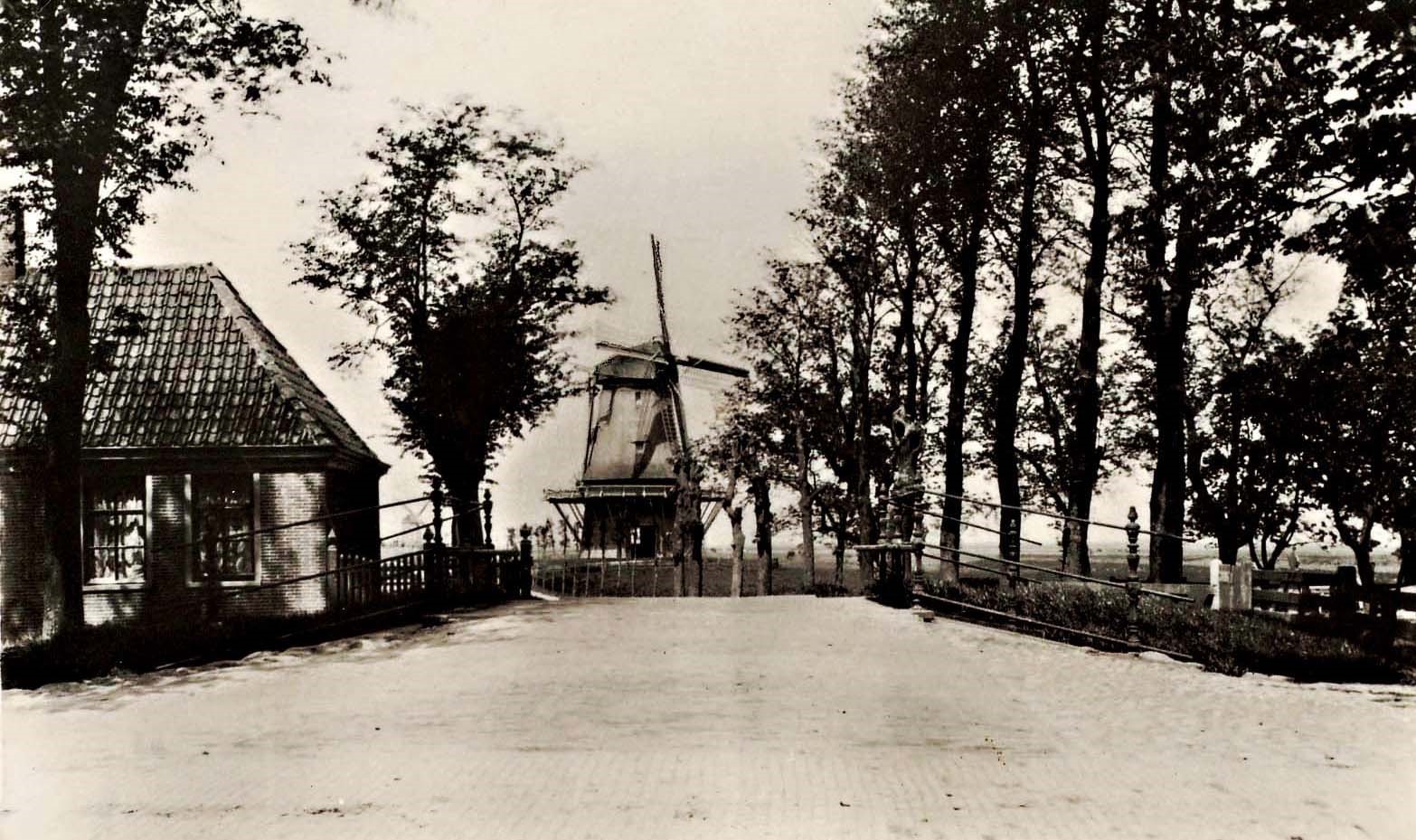 648 Dorpsstraat 46. En Meelmolen. 1898 aa