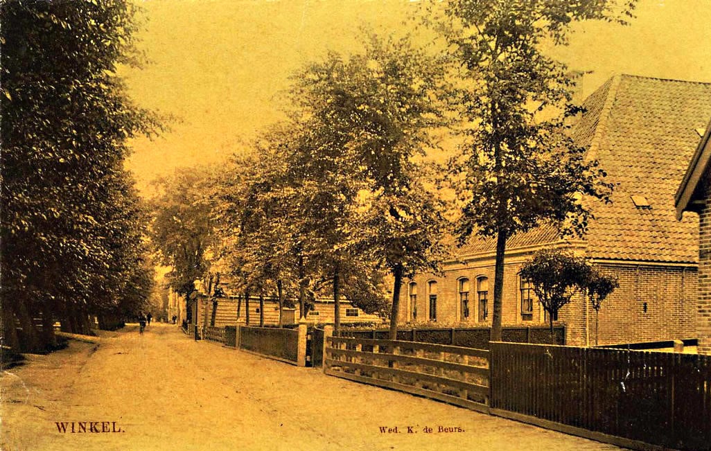 115 Boerderij van J. Dekker nu P. Dekkerstraat. 1908 aaa