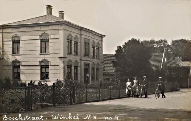 201 Bosstraat. Schoolwoning. 1920 640x480