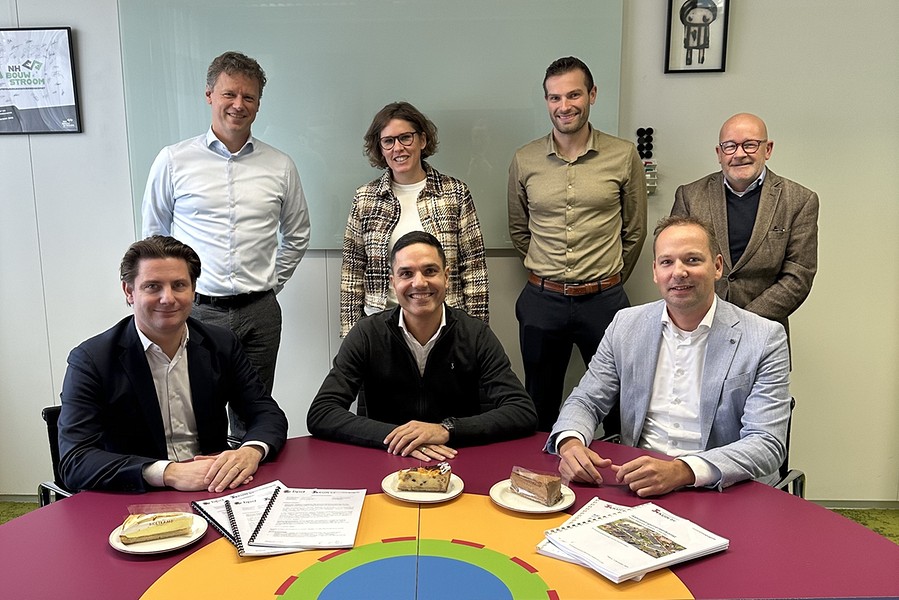 0000Ondertekening overeenkomst t Veld 24 levensloopbestendige sociale huurwoningen BorderMaker