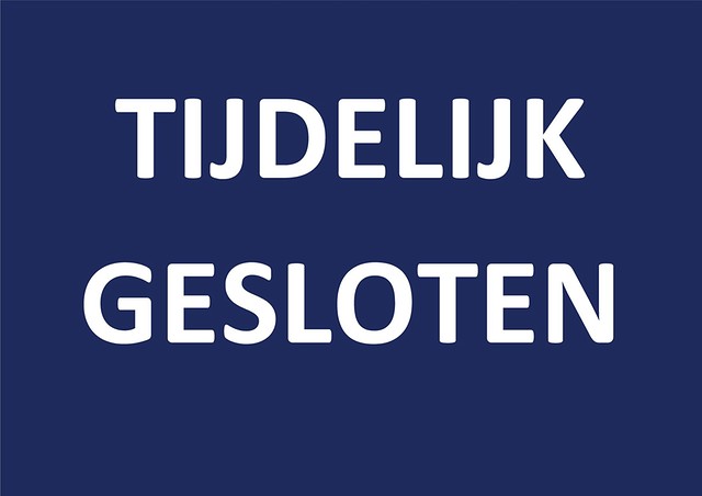 TIJDELIJK GESLOTEN BorderMaker