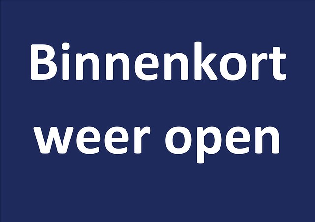 binnenkort weer open BorderMaker