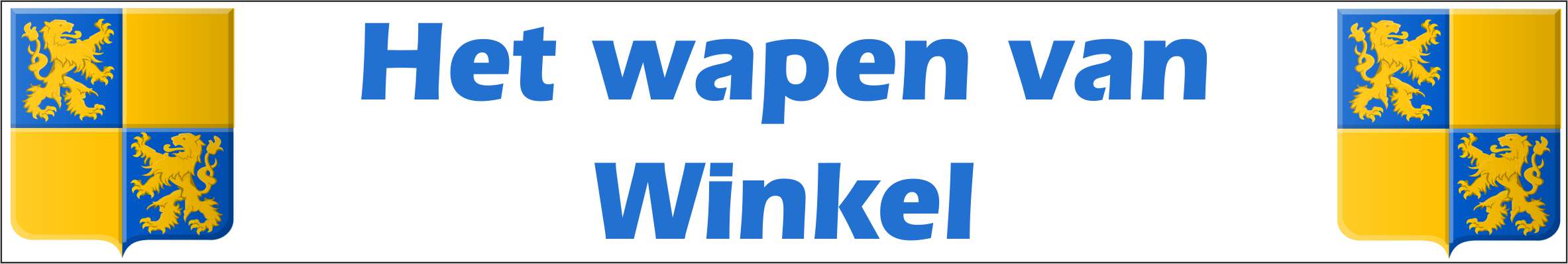 Wapen van Winkel