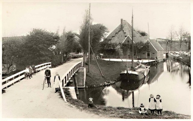 024 Verlaat. Brug en ophaalbrug. 1910 640x480