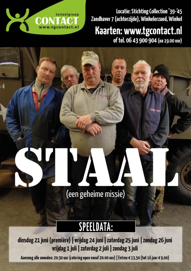 Staal flyer A5 voorzijde pewi