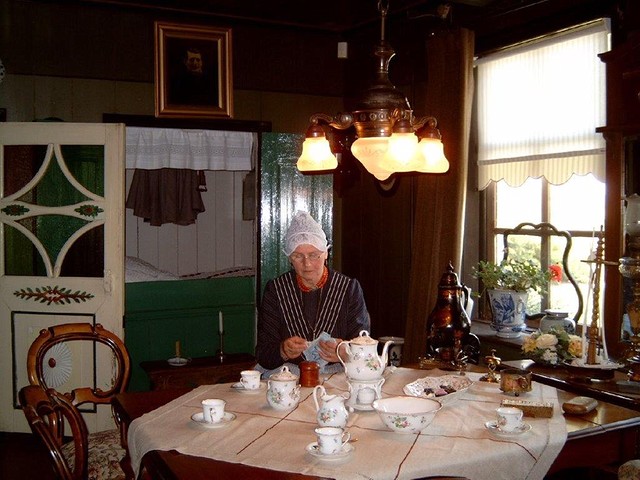 kralen breien in museumboerderij BorderMaker