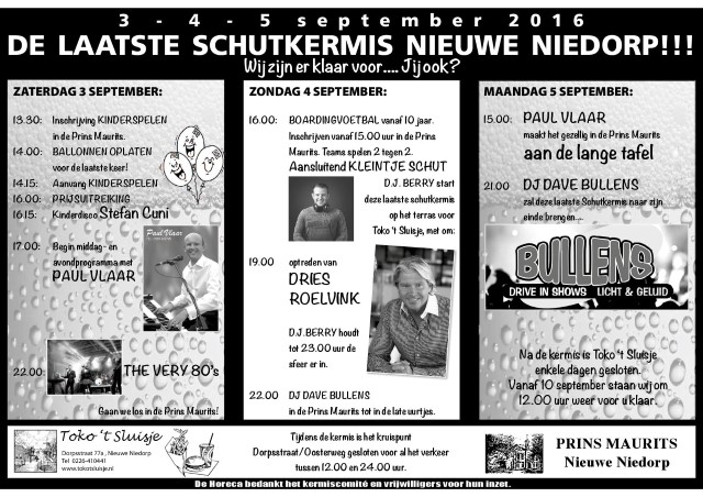 schutkermis advertentie Custom
