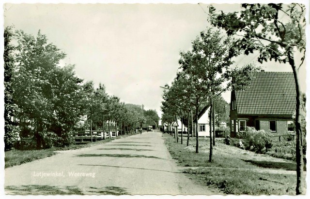 064 Weereweg. Rechts goudsmid Jan Krab. 1969 640x480