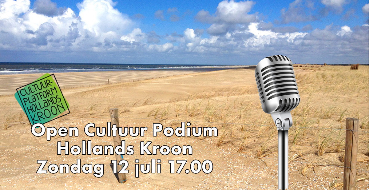 Open Cultuur Podium 12 juli cover