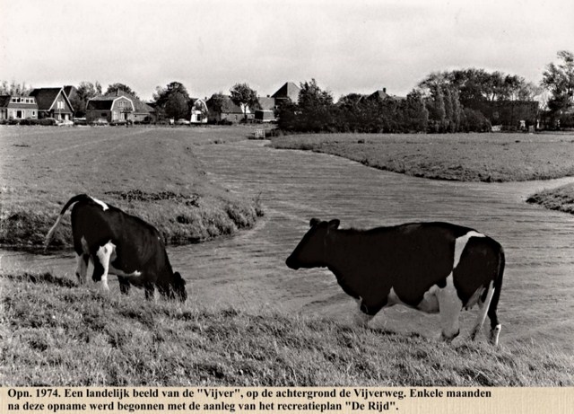 120 De Vijverweg. Richting dorp. 1974 640x480