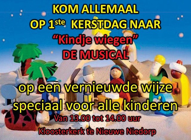 Kindje wiegen 2018 Afficheaa BorderMaker