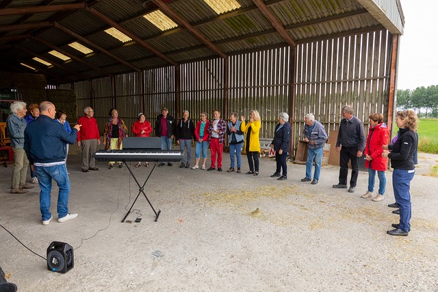 muziekles in de schuur allen BorderMaker