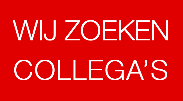 Wij zoeken collegas