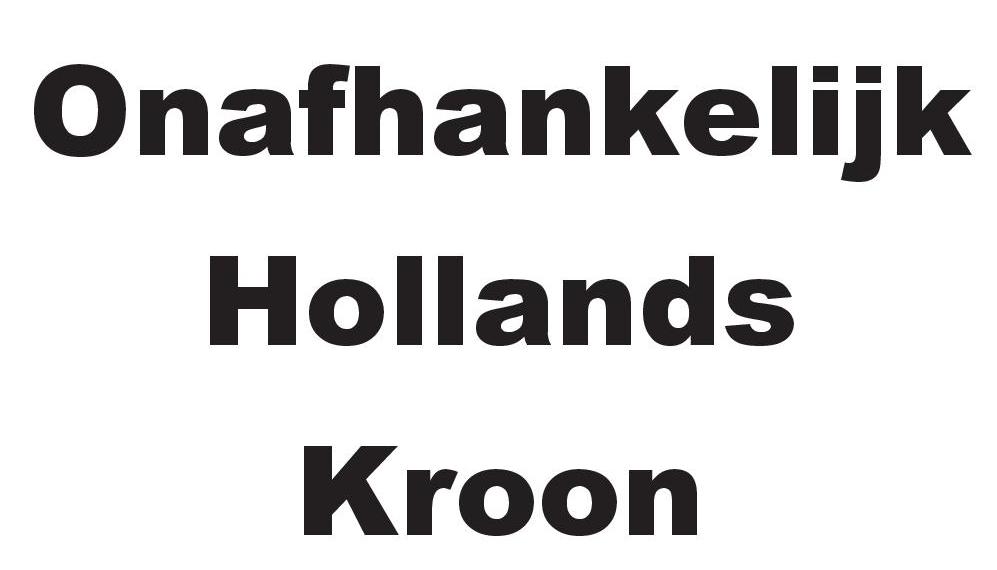 Onafhankelijk hollands Kroonaa